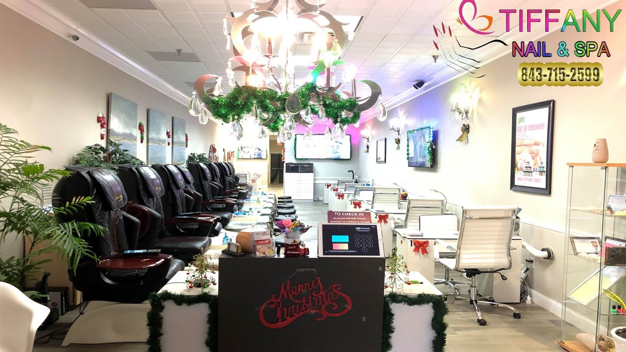Tiffany Nails Spa logo